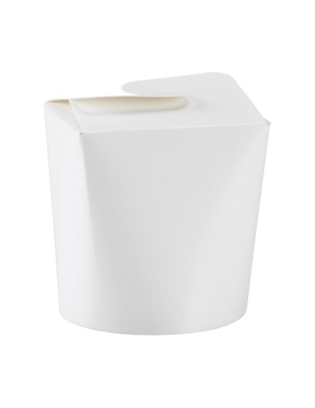 ▷ Embalagem de Papel para Noodles Branca 500 cc - Envio em 24h.
