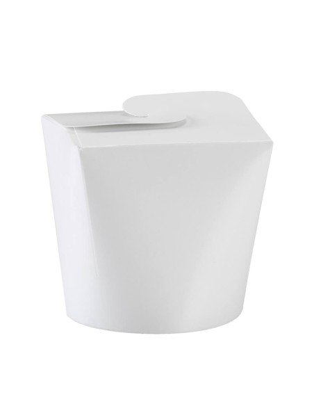 ▷ Embalagem de Papel para Noodles Branca 800 cc - Envio em 24h.