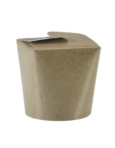 ▷ Embalagem de Papel para Noodles Castanho 800 cc - Envio em 24h.