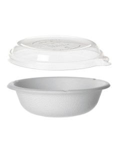 ▷ Taças Compostáveis 470 cc com Tampa - Envases del Mediterráneo ✅✅