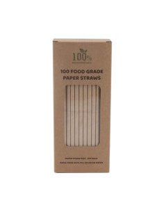 ▷ Palhinha de Papel Kraft Biodegradável - Envio Grátis 24h.