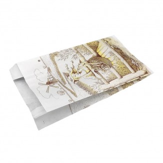 SACO DE PAPEL 15X28+6 cm. (200 Unid.)