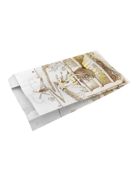 ▶️ Sacos de Papel para Padaria 15X28+6 cm - Envio 24h.