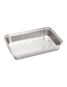 Tabuleiro de Alumínio de Utilização Única 2200 ml - Envio em 24h.