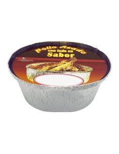 ▷ Embalagem para Frango Assado Oval com Tampa - Melhor Preço - Envio em 24h.