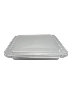 Tabuleiro de alumínio com tampa para bolos e assados - Envio em 24h.