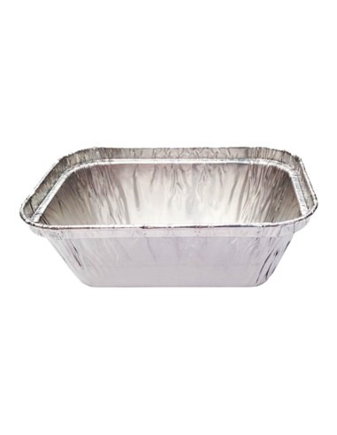 EMBALAGEM DE ALUMÍNIO 150 ml 110X72X34 mm (75 Unidades)