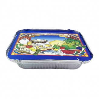 PACK EMBALAGEM DE ALUMÍNIO 310 cc + TAMPA DE CARTÃO (100 Unid.)