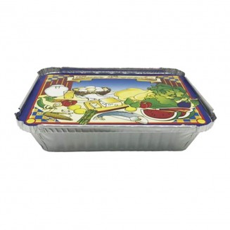 Envases de aluminio con tapa