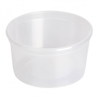 TARRINA TRANSPARENTE 500 ml (50 Unid.)