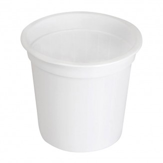 TARRINA BLANCA 125 cc (100 Uds.)