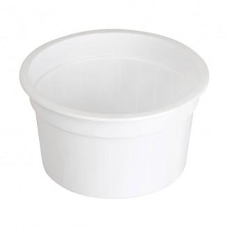 TARRINA PARA MOLHOS 70 ml BRANCA (100 Unid.)