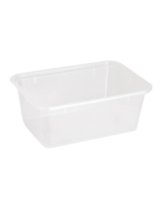 ▷ Embalagem Retangular de Plástico 750 cc - Envio 24h.