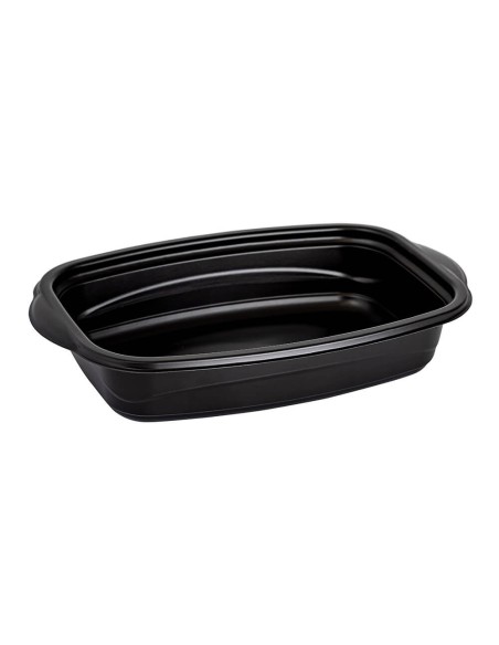 ▷ Tabuleiro Descartável Preto 500 cc - Envio em 24 h.