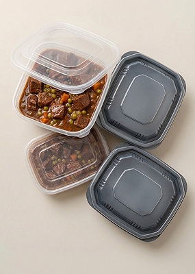 Envases de plástico PP para microondas