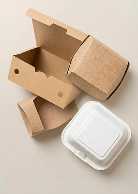 Cajas biodegradables