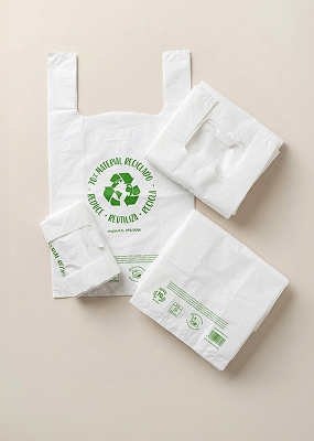 Bolsas de plástico con asas