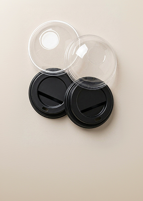 Tapas de plástico para vasos