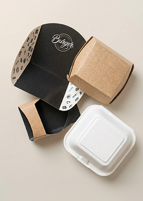 Envases para hamburguesas