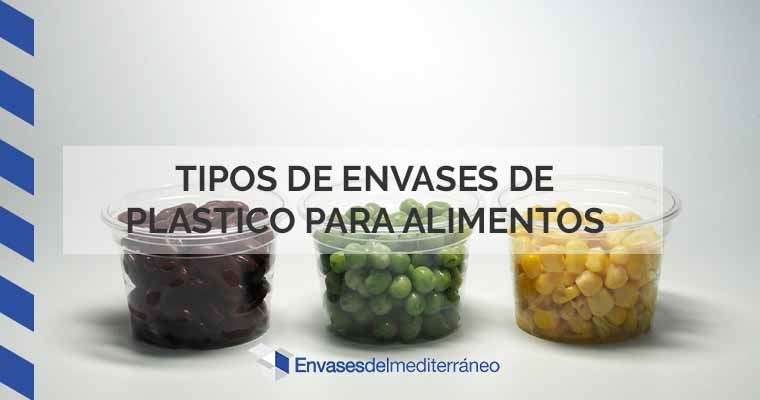 tipos de envases de plástico para alimentos