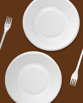 Platos desechables
