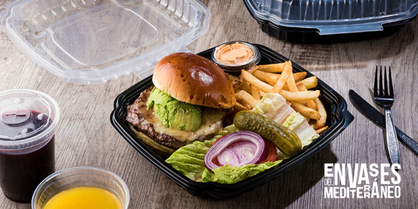 ¿Es el plástico seguro para los envases de comida take away?